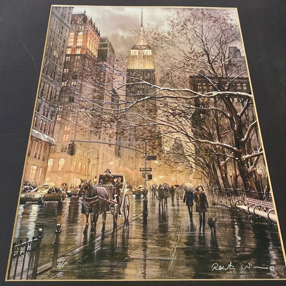 Empire State Building Vintage Print by Roustam Nour - Picture 5 of 10